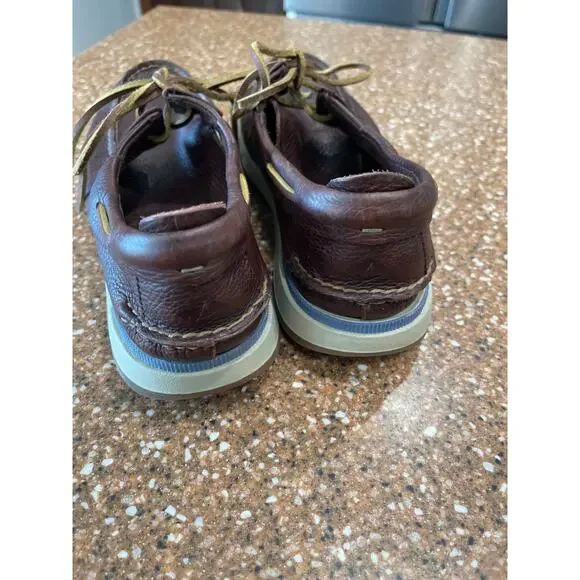 Sperry Caspian brown leather boat shoes 10.5 - Picture 4 of 7